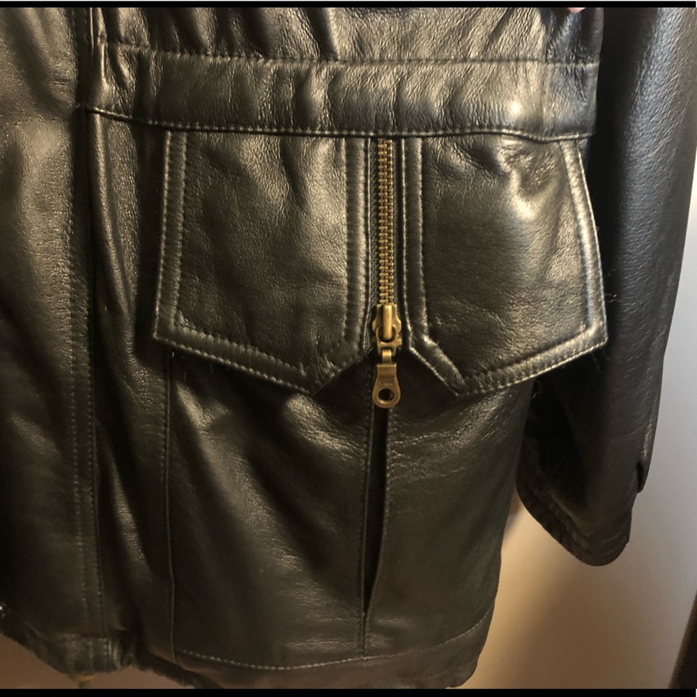 Real Leather Jacket - Picture 2 of 4